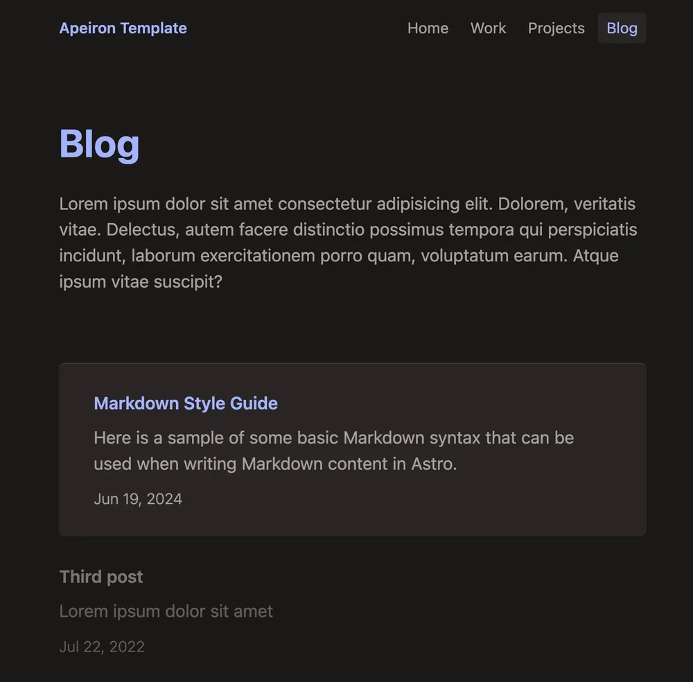 Hero image for Apeiron